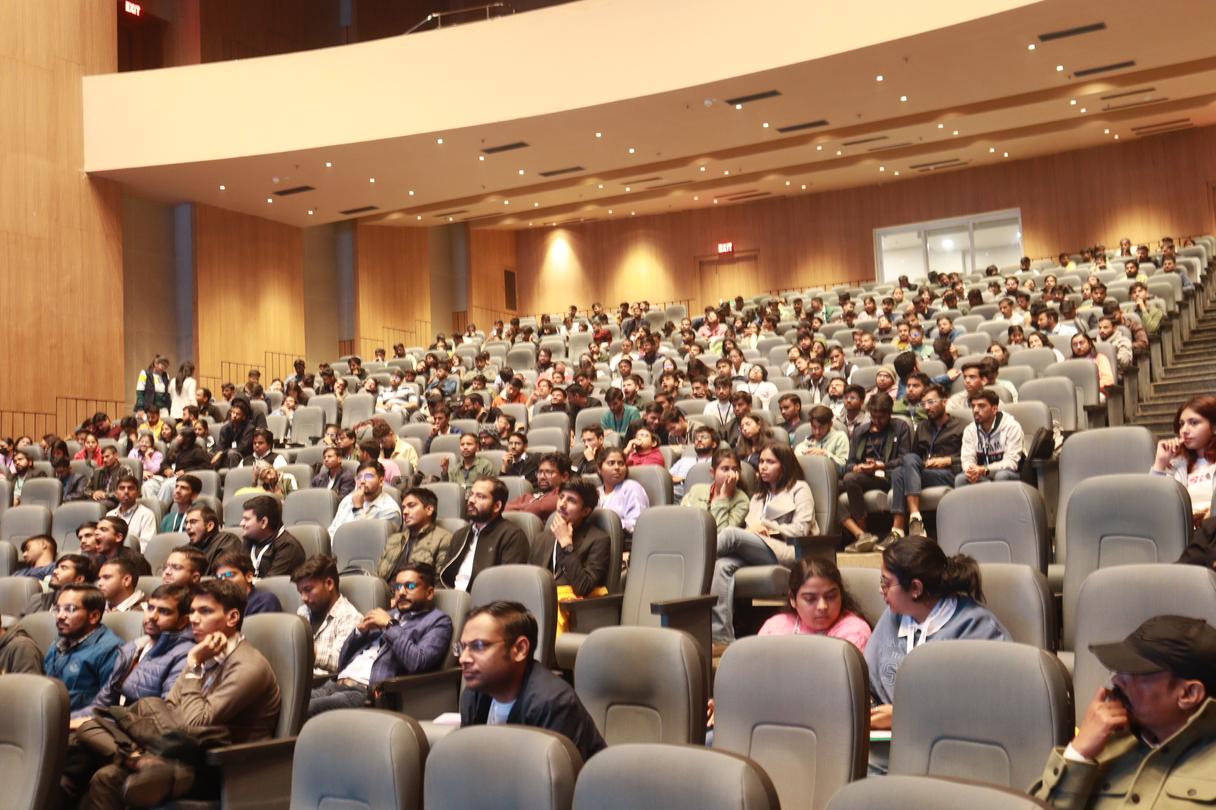 audience at urja auditorium devfest 2024 patna